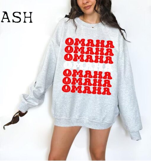 Omaha Sweatshirt - Omaha crewneck - Omaha shirt - Vintage - Woman - Man