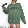 Memphis Tennessee College Sweatshirt, Retro Distressed Sweater, Sports Sweatshirt, USA Sweater