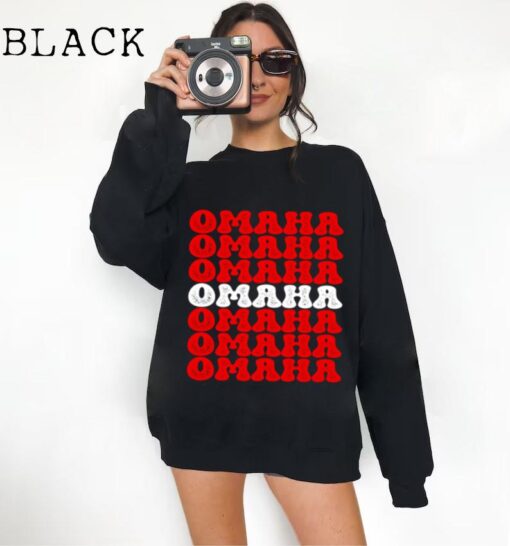 Omaha Sweatshirt - Omaha crewneck - Omaha shirt - Vintage - Woman - Man