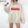 Atlanta Braves Sweatshirt, MLB Shirt, Braves Crewneck, Baseball Sweatshirt