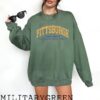 Pittsburgh Pennsylvania College Sweatshirt, Retro Distressed Sweater, Baseball Sweatshirt, USA Sweater, University Gift