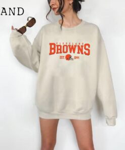 Cleveland Brown Sweatshirt, Cleveland Brown Football Day Shirt, Cleveland Football Tee, Gift For Cleveland Fan, Game Day Sweatshirt