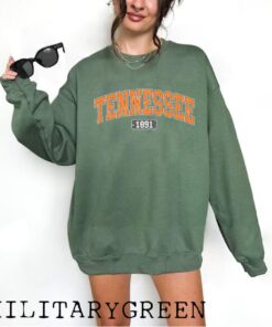 Vintage Tennessee Crewneck Sweatshirt, Tennessee Fan Crewneck Sweatshirt, Distressed Tennessee Sweatshirt, Cleveland Gift, College Shirt