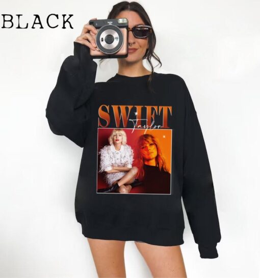 Taylor Swift Eras Tour 2 Merch Sweatshirt, Eras Tour II 2024 World Cities Oversized Sweater, Swiftie Gift Comfy Pullover Dress