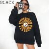 Retro Pittsburgh - Hippy Style Pennsylvania Football Crewneck Sweatshirt - Vintage Men's & Women's Apparel