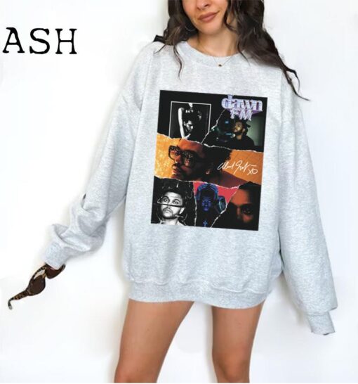 Vintage The Weeknd Sweatshirt, The Weeknd sweatshirt, Hip-Hop Music Shirt, Starboy, After Hours Album, The Weeknd Merch