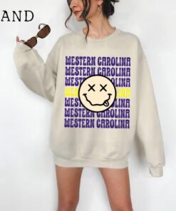 Weatern Carolina Sweatshirt, Weatern Carolina Crewneck Sweater, Cozy Crewneck Sweater, Weatern South Carolina Top, Personalized Mother's Day Gift