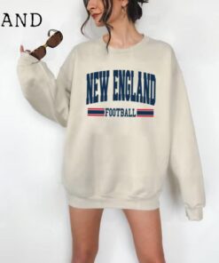 New England Sweatshirt | New England Gift | Custom Team Sweatshirt | New England Fan | New England Football |