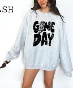 Game Day Sweatshirt, Preppy Varsity Sports Sweatshirt, Game Day Vibes Crewneck, Sunday Football, Football Mom, College Football Sweater