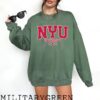 NYU Sweatshirt, NYU Crewneck, New York University, Vintage Sweater, Varsity Pullover, Unisex College Shirt, Mens Grad Alumni