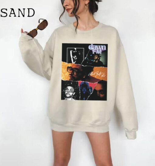 Vintage The Weeknd Sweatshirt, The Weeknd sweatshirt, Hip-Hop Music Shirt, Starboy, After Hours Album, The Weeknd Merch