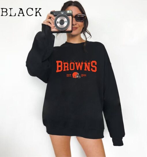 Cleveland Brown Sweatshirt, Cleveland Brown Football Day Shirt, Cleveland Football Tee, Gift For Cleveland Fan, Game Day Sweatshirt