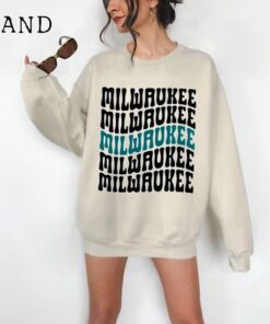Milwaukee Sweatshirt - Milwaukee Baseball Sweatshirt - Retro Milwaukee Baseball - Vintage Milwaukee Sweatshirt - Milwaukee Crewneck