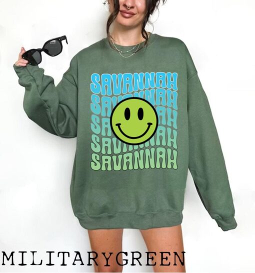 Savannah Sweatshirt, Savannah Sweater, Savannah Shirt, Savannah Georgia, Georgia Sweatshirt, East Coast Sweatshirt