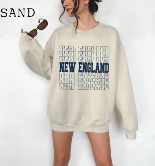 New England Sweatshirt, New England USA Gifts, New England Sweater, College Student Gifts, Premium Unisex Crewneck
