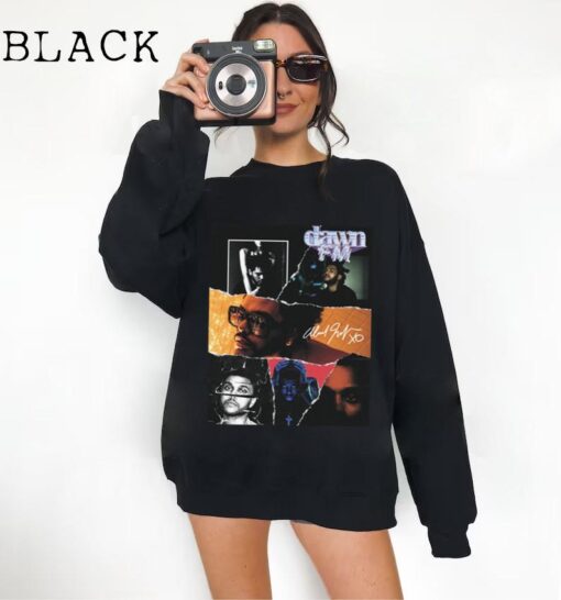 Vintage The Weeknd Sweatshirt, The Weeknd sweatshirt, Hip-Hop Music Shirt, Starboy, After Hours Album, The Weeknd Merch