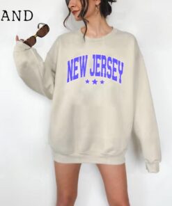 New Jersey Sweatshirt, New Jersey Gifts, New Jersey Crewneck Sweatshirt, New Jersey Unisex State Group Shirt