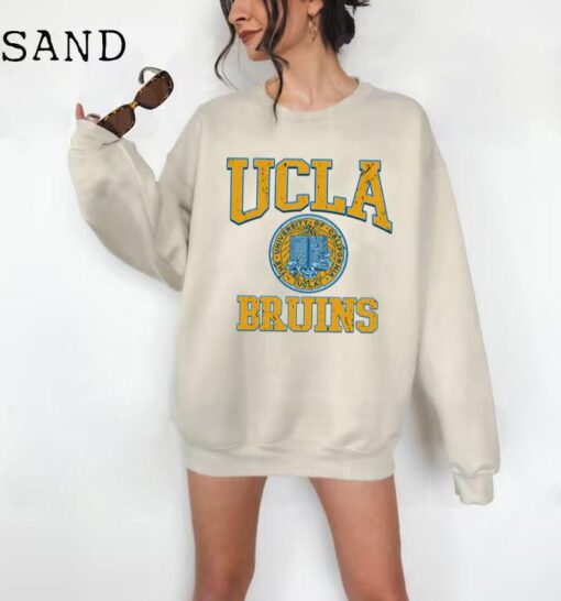 Vintage NCAA UCLA Bruins Logo Shirt, University of California Shirt, Unisex T-shirt Sweatshirt Hoodie, Shirt for Man Woman