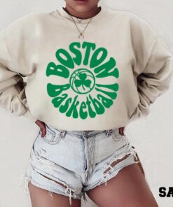 Boston Basketball Shirt, Celtic Basketball Sweatshirt, Retro Basketball T-Shirt For Women And Men