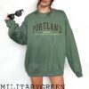 Portland Oregon College Sweatshirt, College Crewneck Sweatshirt, Portland Sweatshirt, USA Hoodie, University Student Gift