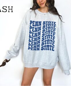 Vintage 90s Penn State University Football Crewneck Sweatshirt, Penn State Shirt, Penn State Sweater, Retro Penn State Crewneck
