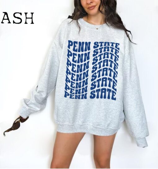 Vintage 90s Penn State University Football Crewneck Sweatshirt, Penn State Shirt, Penn State Sweater, Retro Penn State Crewneck