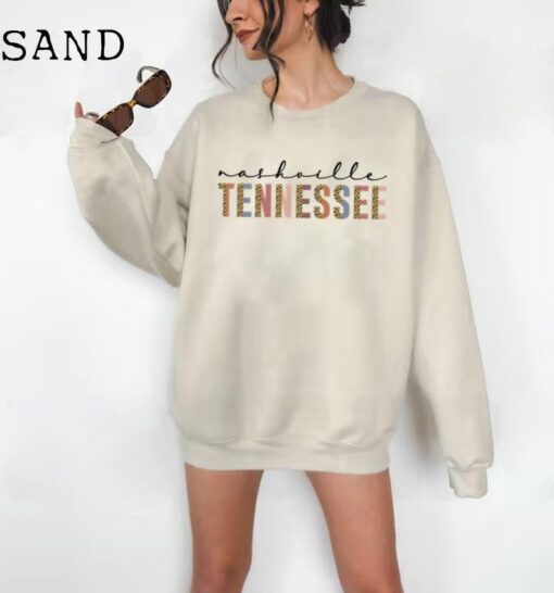 Nashville Tennessee Sweatshirt, Country Music Shirt, State Sweatshirt, Girls Trip Nashville, Tennessee Sweatshirt, TN Shirt, TN Gift