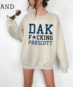 Dak Prescott Shirt, Dallas Cowboys Shirt, Fall Sweatshirt, Mens Womens Football Sweatshirt, Cowboys Football Mom Shirt, Cowboys Shirt, Gifts