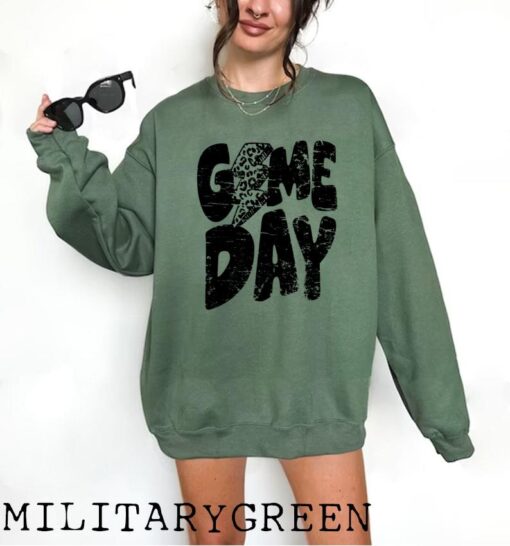 Game Day Sweatshirt, Preppy Varsity Sports Sweatshirt, Game Day Vibes Crewneck, Sunday Football, Football Mom, College Football Sweater