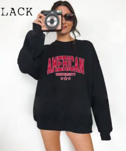 American University Sweatshirt,American University tshirt, American University, American college, USA vintage shirt
