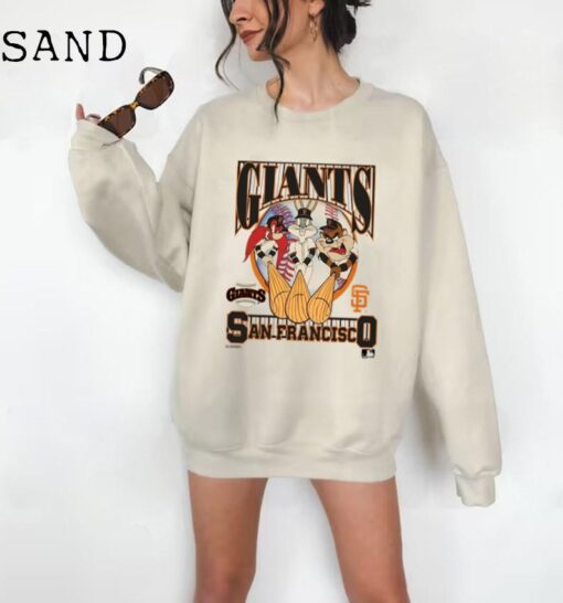 Vintage San Francisco Giants Looney Tunes Shirt, San Francisco Giants Shirt, San Francisco Baseball, Giants Baseball Shirt