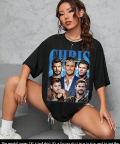 Chris Hemsworth Shirt Unisex Tees, Vintage Chris Hemsworth T-Shirt, Homage Bootleg Sweatshirt Retro