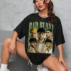 Limited BAD BUNNY Shirt, Vintage 90s Grapic Tee Unisex Bad Bunny Un Verano Tshirt, Bootleg horror Bad Bunny Sweatshirt