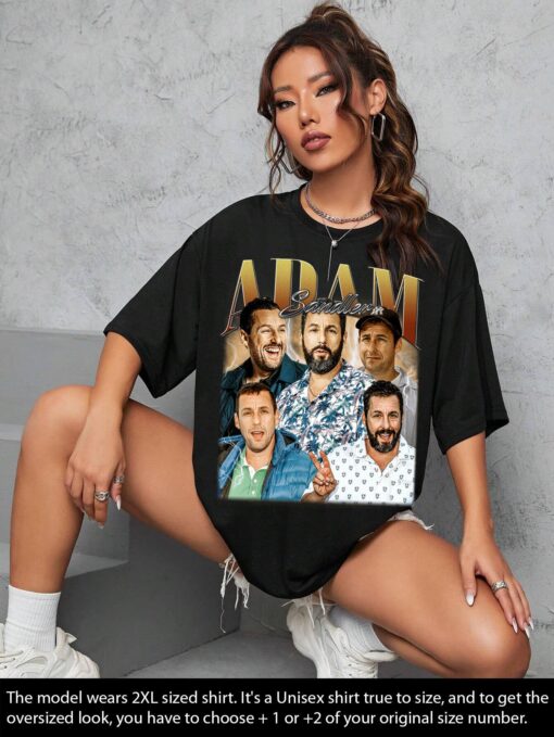 Limited Adam Sandler Vintage T-Shirt, Retro 90's Adam Sandler Fans Homage T-shirt, Gift For Women and Men