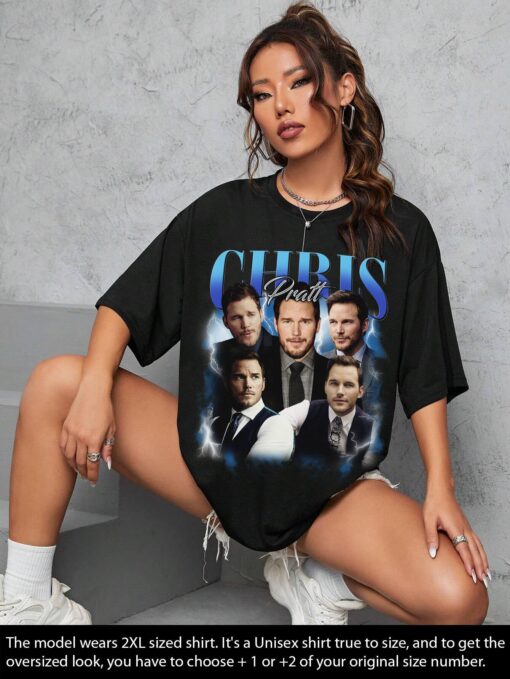 Retro Chris Pratt Shirt, Chris Pratt Homage, Chris Pratt Rap Vintage Shirt, Chris Pratt Fan Merch, Chris Pratt Gift, Chris Pratt Tee