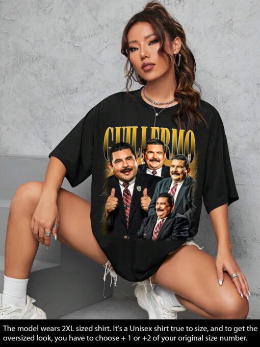 Limited Guillermo Vintage T-shirt Gift For Women And Man Unisex T-shirt