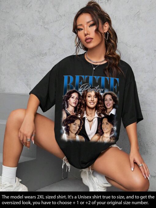 Limited Bette Porter Vintage T-shirt Gift For Women And Man Unisex T-shirt