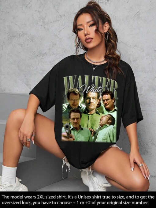 Limited Walter White Vintage T-shirt Gift For Women And Man Unisex T-shirt