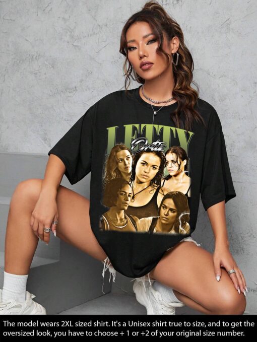 Retro Letty Ortiz T-Shirt, Letty Ortiz hoodie, Letty Ortiz Sweatshirt, Letty Ortiz Rock Style Bootleg Tee