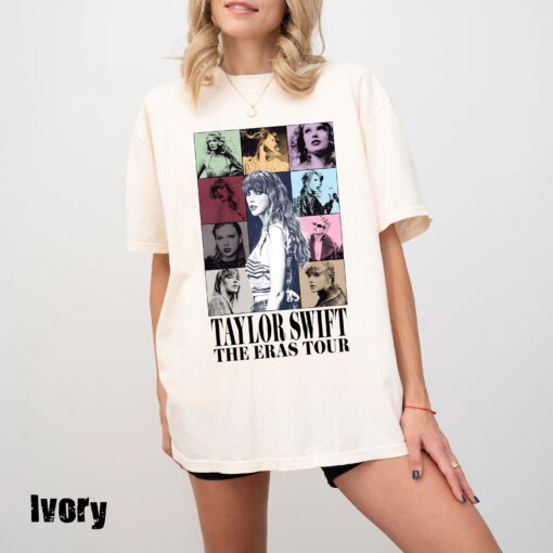 Taylor Swift 90s Vintage Shirt, Eras Tour Shirt, Taylor Swift Bootleg Shirt, Retro Taylor Tour Shirt, Taylor Swift Bootleg Rap Tee