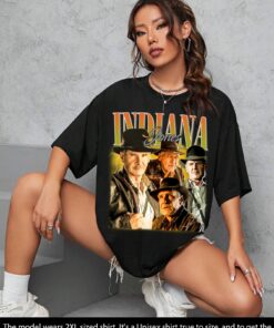 Limited Indiana Jones Vintage T-shirt Gift For Women And Man Unisex T-shirt