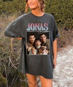 Jonas Brothers Vintage T-Shirt, Jonas Five Albums One Night Tour Shirt, Jonas Brothers 2024 Tour Shirt, Jonas 90’s Tee