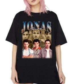 Jonas Brothers Vintage T-Shirt, Jonas Five Albums One Night Tour Shirt, Jonas Brothers 2024 Tour Shirt, Jonas 90’s Tee