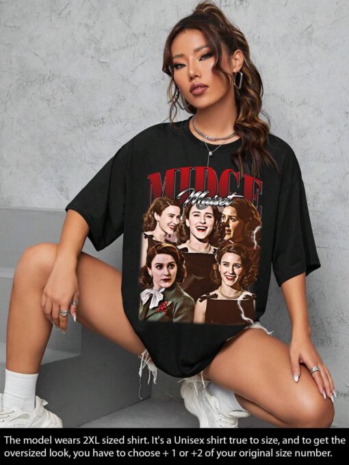 Limited Midge Maisel Shirt Gift Movie Midge Maisel T-Shirt Bootleg Midge Sweatshirt Homage Retro Unisex Graphic Tee