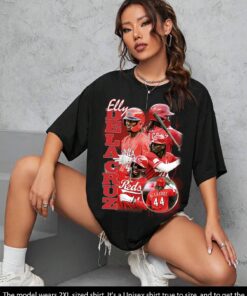 Cincinnati Reds Elly De La Cruz Shirt, Baseball T-Shirt, Graphic Tee, Unisex, Vintage Style De La Cruz Gift Tee