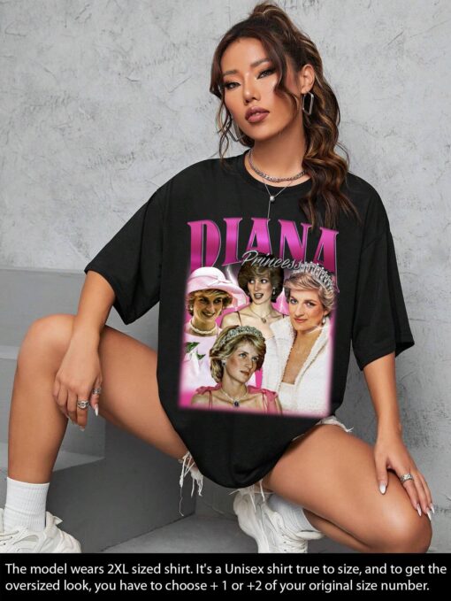 Princess Diana Retro 90s T-shirt, Princess Diana Sweatshirt, Princess Diana Homage, Princess Diana Tribute, Princess Diana Tee