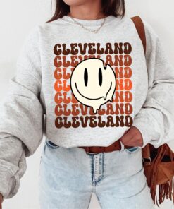 CLEVELAND Sweatshirt, Cleveland Shirt, Cleveland Ohio Gift, Ohio Sweateshirt, Cute College Student Gift, Premium Crewneck