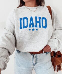 Idaho Sweatshirt, Idaho Shirt, Idaho Crewneck, Idaho The Gem State, Idaho Gift, Idaho Vacation Sweater, Idaho Trip