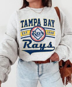 Vintage 90s MLBs Shirt, Tampa Bay Baseball Shirt Tampa Bay EST 1998 Sweatshirtt Vintage Baseball Fan Shirt