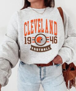 Vintage Cleveland Football Crewneck Sweatshirt / Shirt, Browns Sweatshirt, Vintage Style Cleveland Shirt, Browns Fan Gift